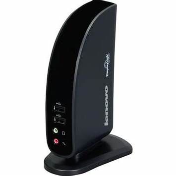 03X6052 | Lenovo | USB 2.0 Port Replicator Dock with Digital Video – No Charger