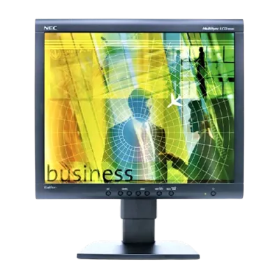 NEC MultiSync LCD1850E‑BK 18.5″ 1280×1024 SXGA LCD Monitor VGA &amp; DVI