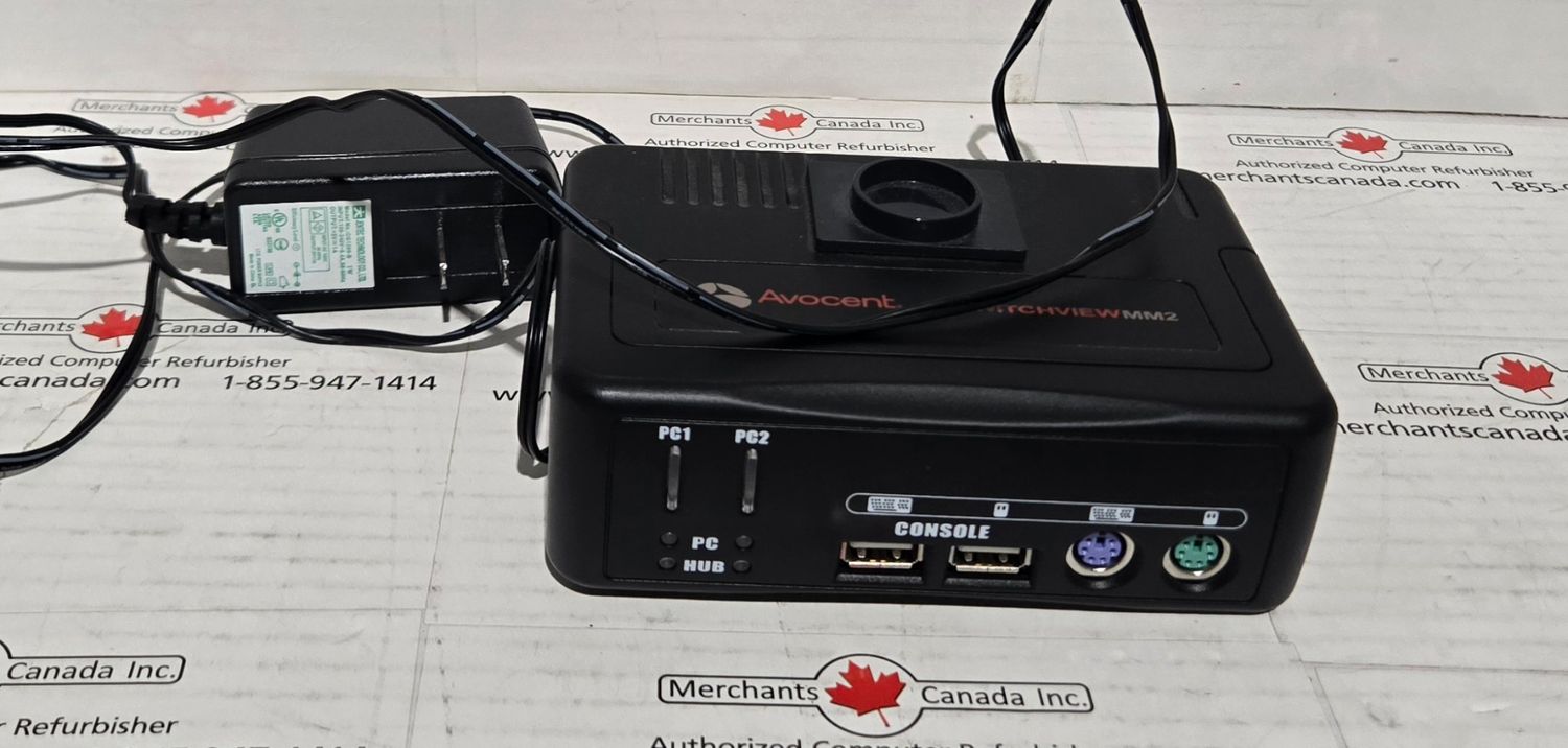 2SVPUA20 | ​Avocent SmartView MM2 2-Port Desktop KVM Switch – USB/PS2 with Audio
