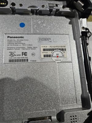FZ-G1U5614VM​ | Panasonic Toughpad FZ-G1 MK5 | Intel Core i5-7300U | 8GB | 256GB SSD | 10.1&quot; Multi WSXGA (1920 x 1200) | Dual Cameras | HDMI | Wi-Fi | GPS | Pen | Windows 10 Pro 64bit