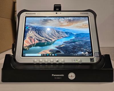 FZ-G1P2119VM​ | FZ-G1P5719VM | Panasonic Toughpad FZ-G1 MK4 | Intel Core i5-6300U | 8GB | 256GB SSD | 10.1&quot; Multi WSXGA (1920 x 1200) | Hand Strap | Desktop Dock | GPS | Pen | Windows 10 Pro 64 bit