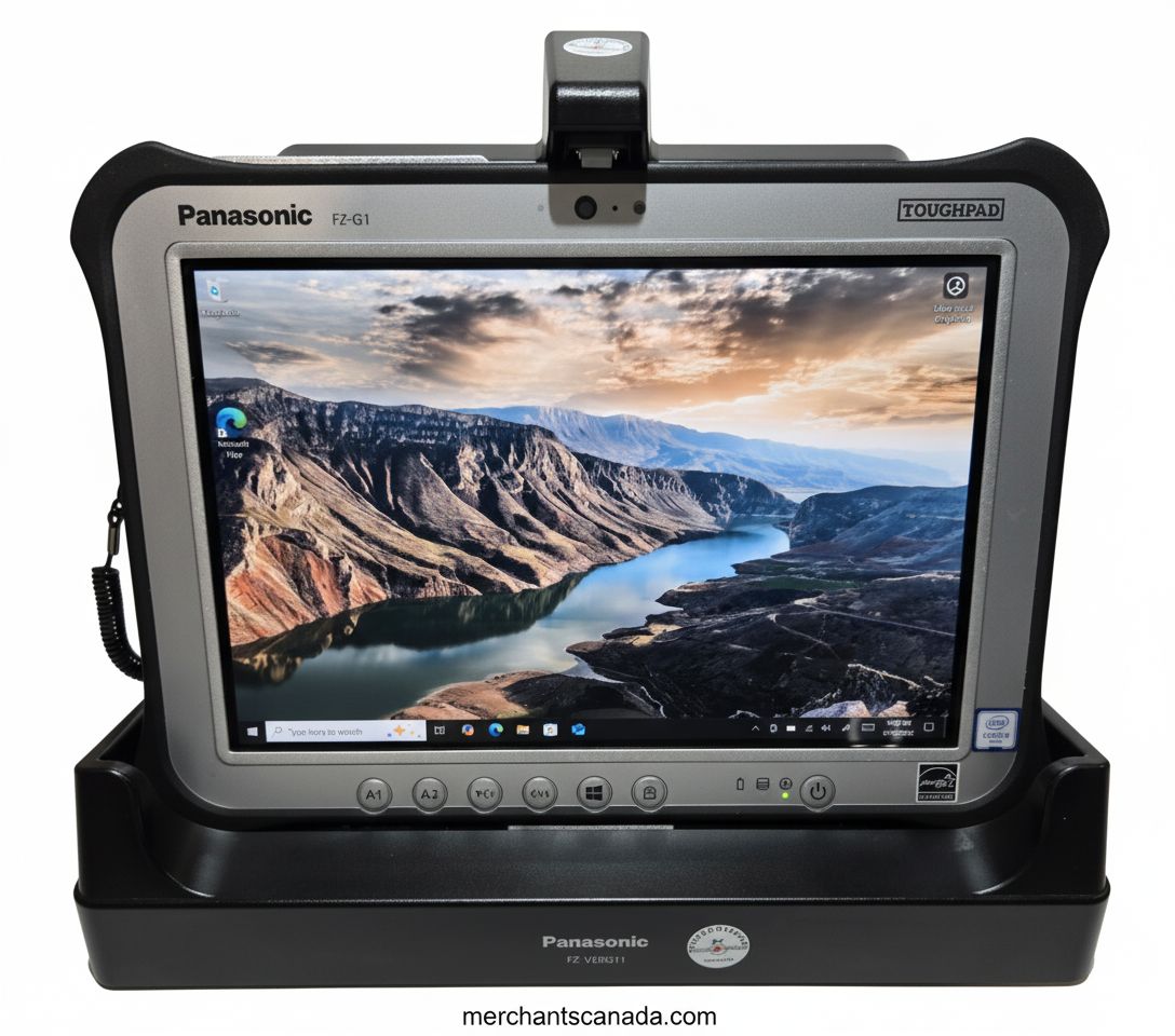 FZ-G1U5614VM​ | Panasonic Toughpad FZ-G1 MK5 | Intel Core i5-7300U | 8GB | 256GB SSD | 10.1" Multi WSXGA (1920 x 1200) | Dual Cameras | HDMI | Wi-Fi | Pen | Windows 10 Pro 64bit