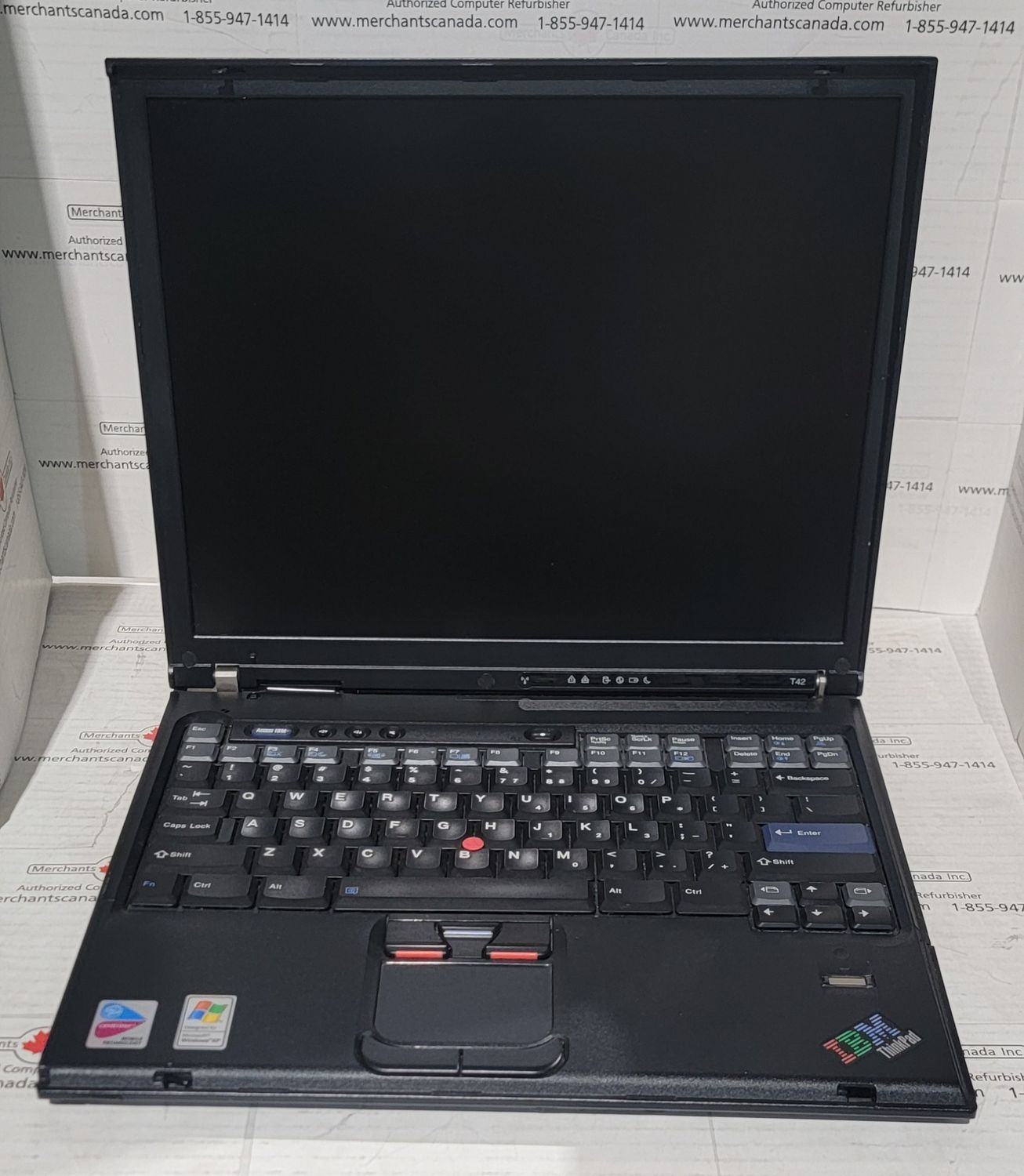 IBM ThinkPad T42 Pentium PM 1.70 GHz | 512MB | 40GB | 15" | DVD+CDRW | VGA | PARALLEL PORT | PS2 | 2378-RCU | 2378RCU