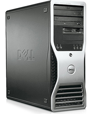 Station de travail Dell Precision 390 – Intel Core 2 Duo 2,13 GHz, 4 Go, 80 Go, DVD