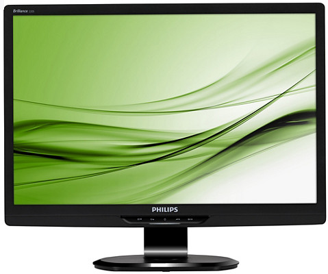 Philips Brilliance 220S 22" Widescreen LCD Monitor – WSXGA+ 1680 x 1050, VGA &amp; DVI-D