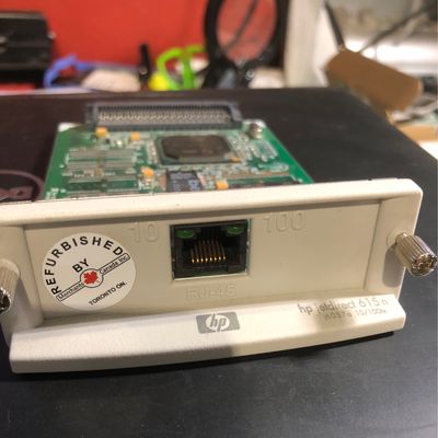 HP JetDirect 615n Fast Ethernet Internal Print Server (J6057A / J6057-60002)