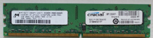 Micron 1GB DDR2-533 (PC2-4200) Desktop Memory – MT16HTF12864AY-53EF1