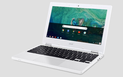 New Open Box Acer Chromebook 11.6" with Intel Quad Core Processor