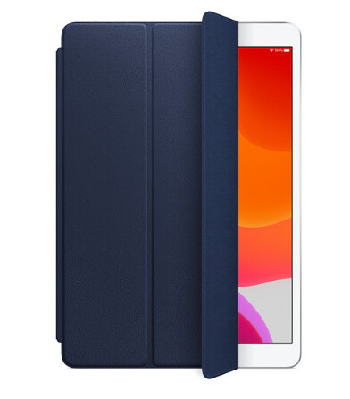 Apple Leather Smart Cover for iPad (7th Gen) and iPad Air (3rd Gen) – Midnight Blue