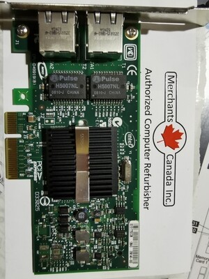 IBM Intel PRO/1000 PT Dual-Port Gigabit Server Adapter – PCIe – 39Y6128 / 39Y6127