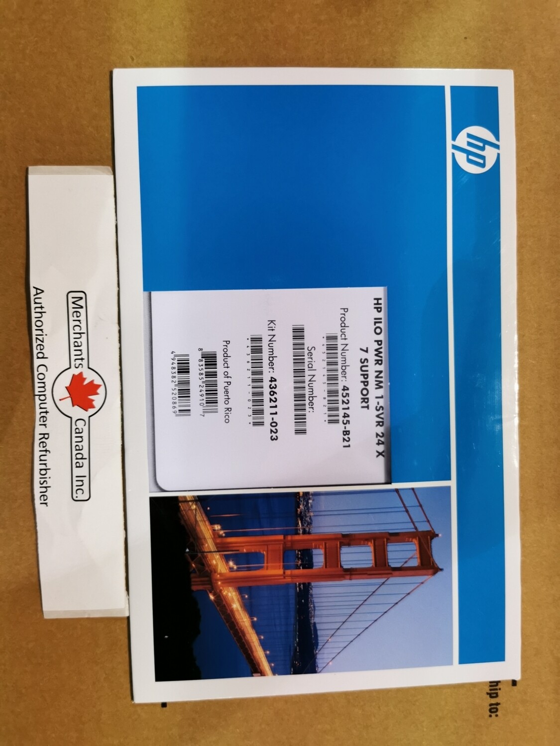 HP iLO Power Management Pack License – No Media, 1 Server, 1-Year 24x7 Support