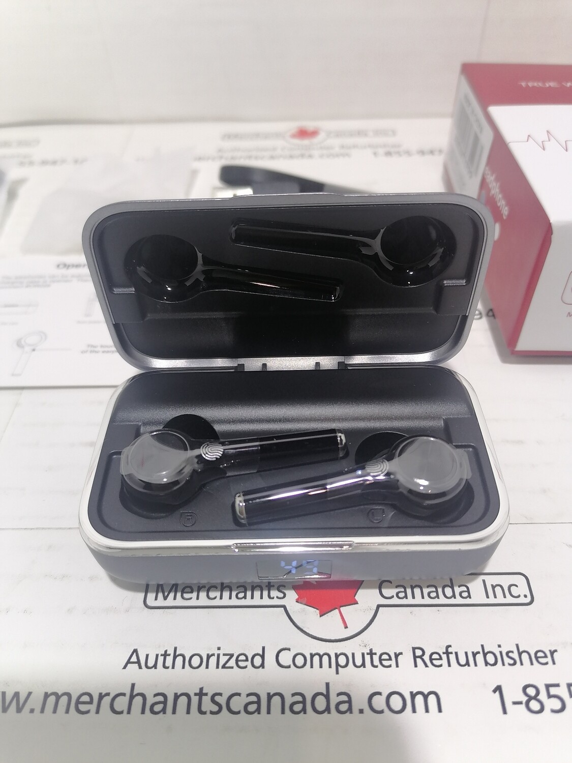 Orit OR02 True Wireless Noise Cancelling Bluetooth Earbuds – Black