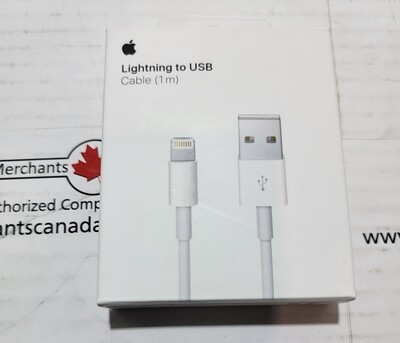 Apple Lightning to USB Cable (1 m) – Genuine – MQUE2AM/A – A1856 – New