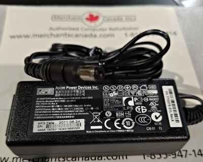 Asian Power Devices APD​ AC Adapter​ | DA-30E12 | 770375-31L Rev. A | 100-240V-1.0A 50-60Hz | 12V 2.5A | New