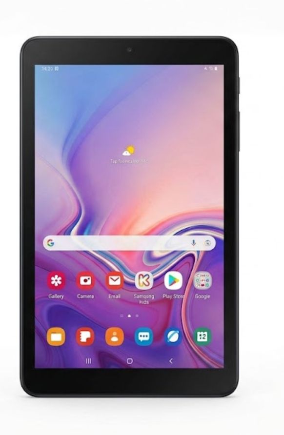 Samsung Galaxy Tab A 8.0" (SM-T387W) 32GB Tablet – Wi-Fi + 4G LTE with gently used, high-durability protective cover