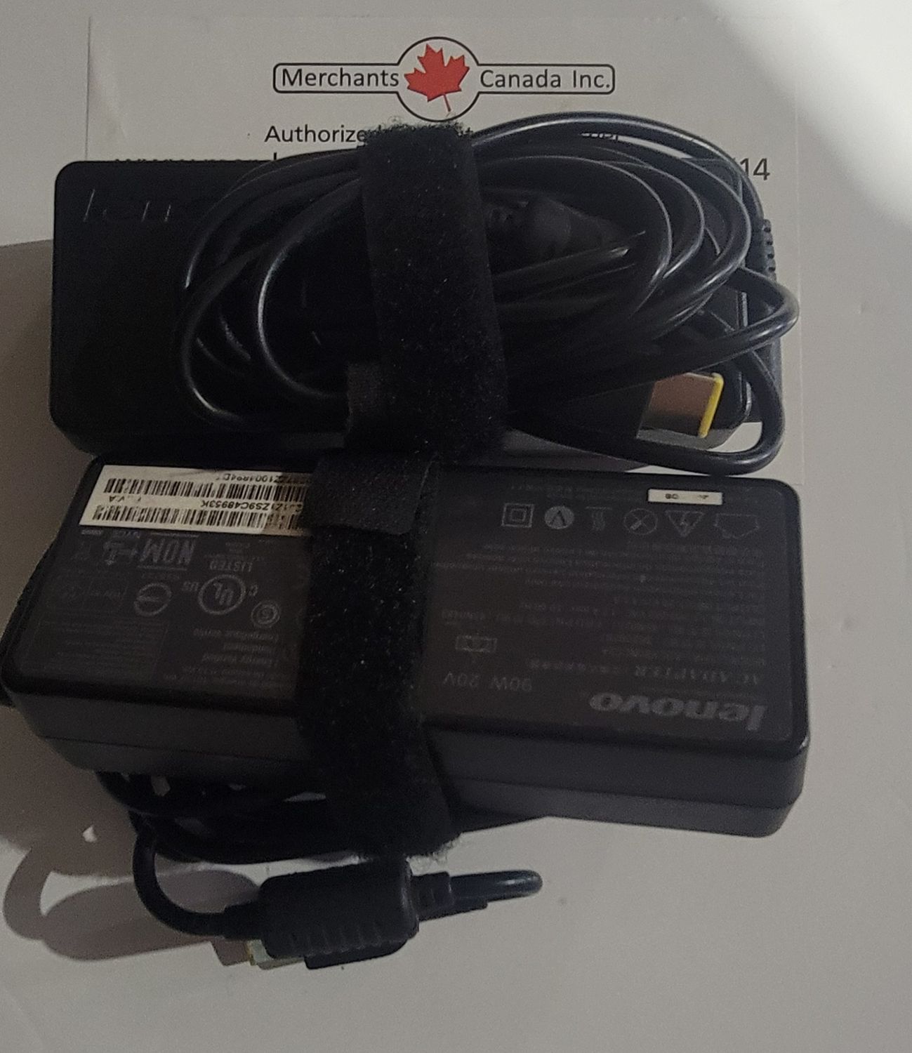Lenovo 90W AC Adapter Charger | Slim Tip Yellow Square Plug | ThinkPad IdeaPad Yoga (45N0483 | 45N0251)