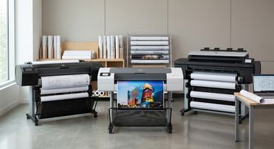 HP DesignJet T2500 36" Large Format eMultifunction Printer / Plotter / Scanner – Tested &amp; Working