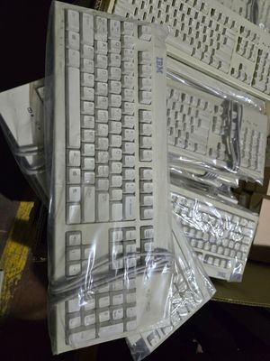 IBM KB-9910 PS/2 Desktop Keyboard Beige Front View