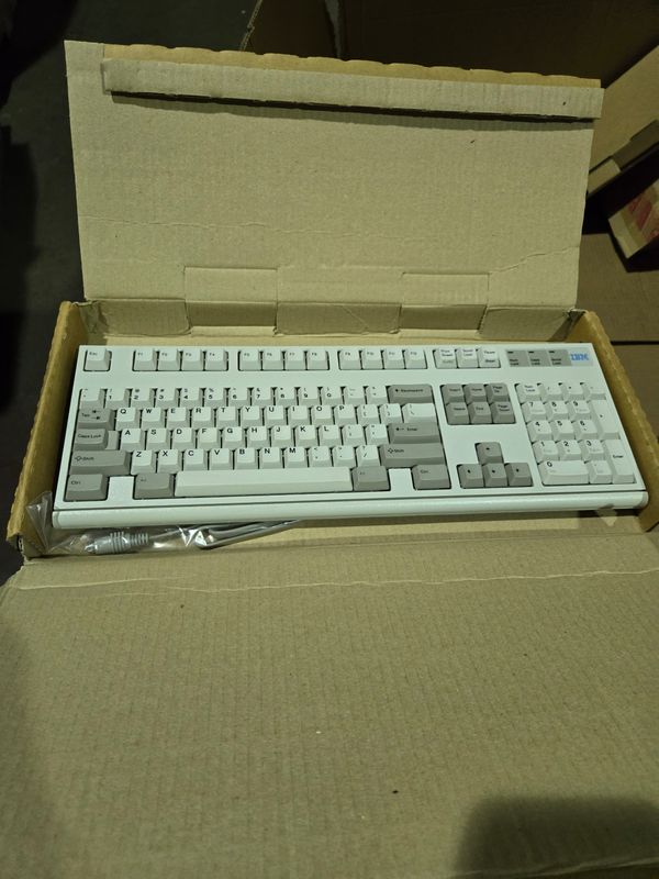 Lexmark 1395300 Vintage Desktop Keyboard Rear Underside View