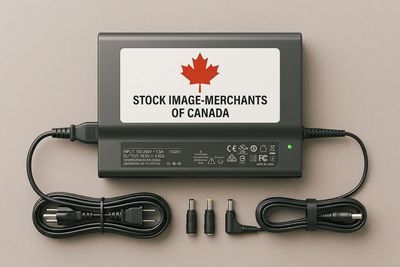 Stock image – laptop AC adapter
