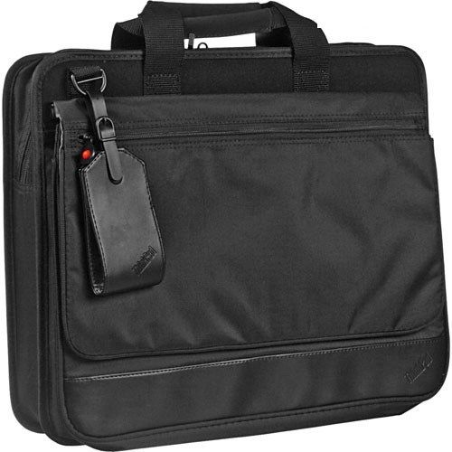 IBM ThinkPad Nylon Laptop Carrying Case – Expandable Briefcase (10K0207) – Fits laptops up to 15.4"–16" – Black – New / used