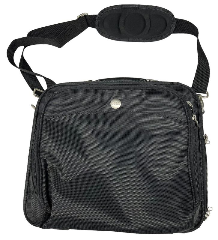 Dell H9859 D-Series Laptop Shoulder Case – Fits laptops up to 15" – Black – New / used