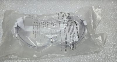 Splash-Safe Protective Safety Goggles – Standard Size – New