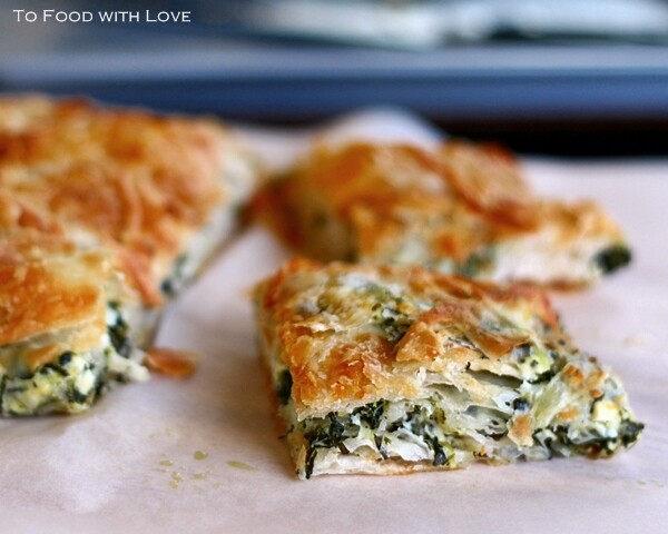 Feta &amp; Spinach Filo Pastry Borek