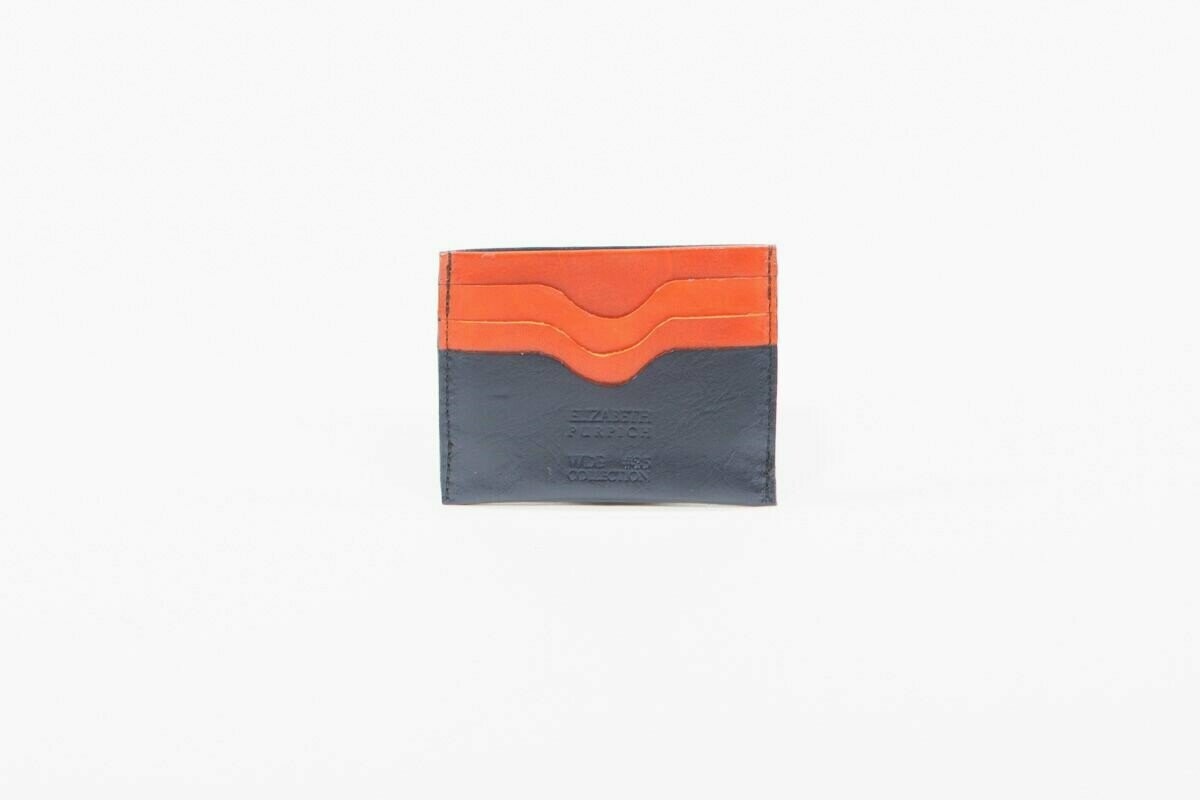 Card Holder - Navy Leather