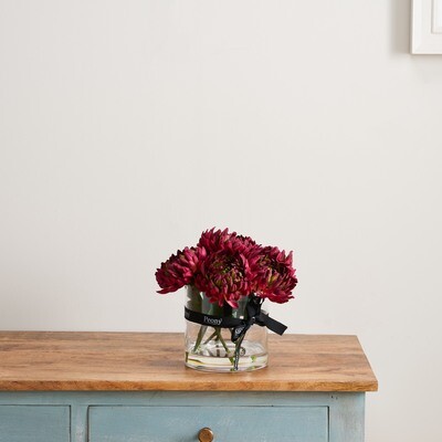 Chrysanthemums in a Cylinder Vase Chrysanthemums in a Cylinder Vase