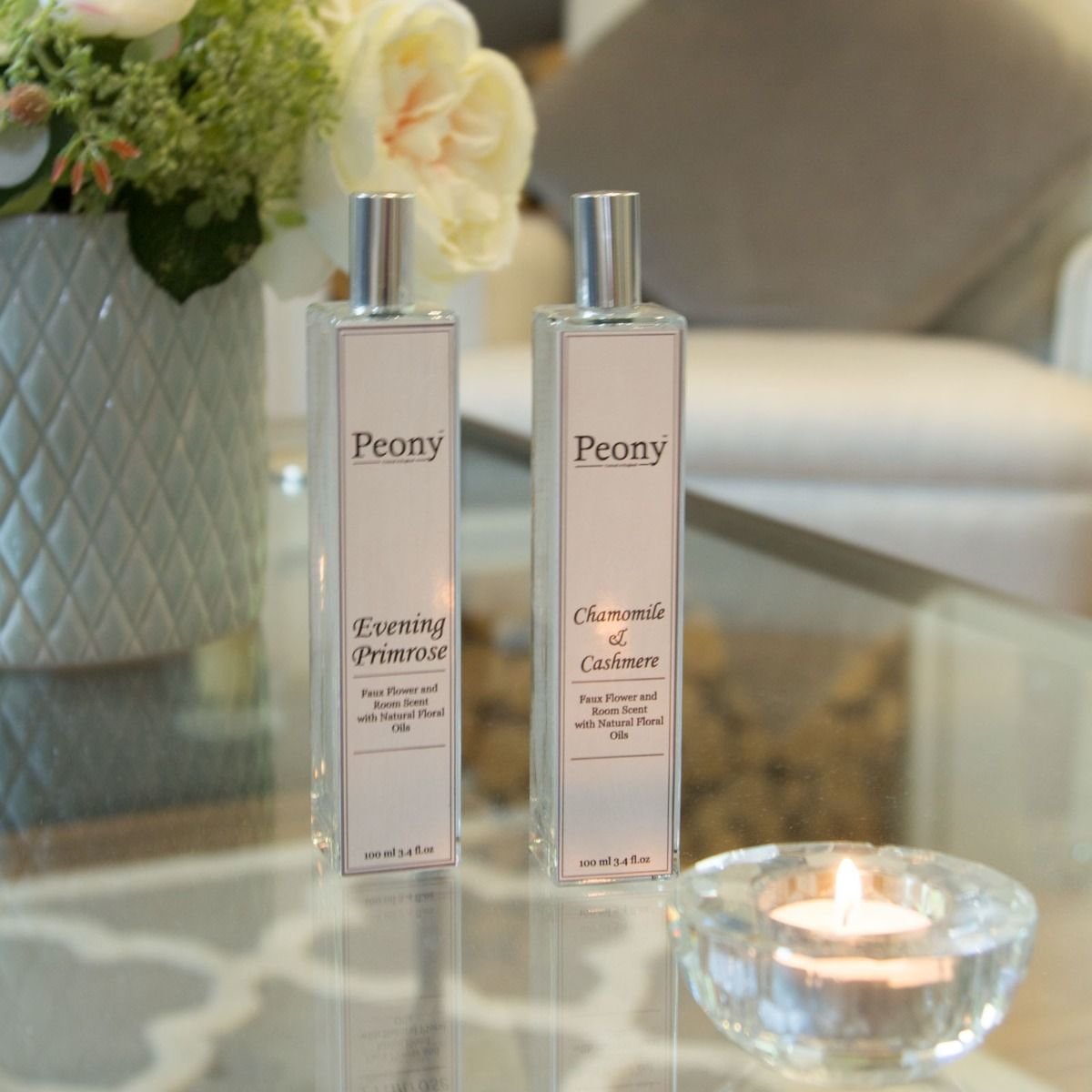 100ml Soothing Chamomile & Cashmere and Evening Primrose Oil Fragrance - Set of 2 100ml Soothing Chamomile & Cashmere and Evening Primrose Oil Fragrance - Set of 2