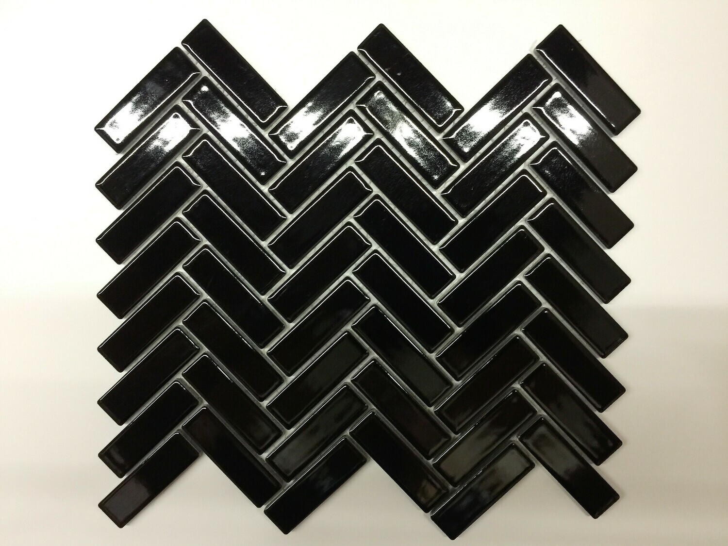 Cotto Black Herringbone