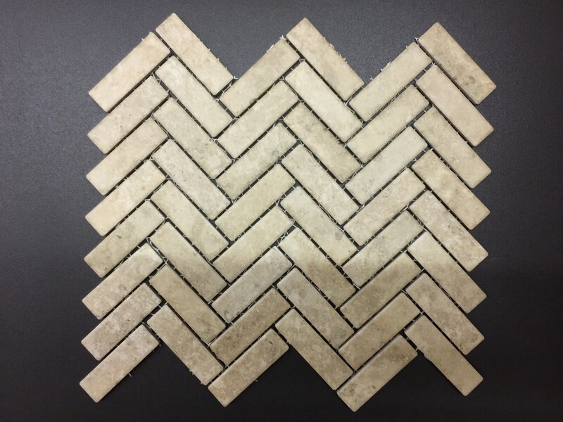 Cotto Archi Stone Fiorito Herringbone