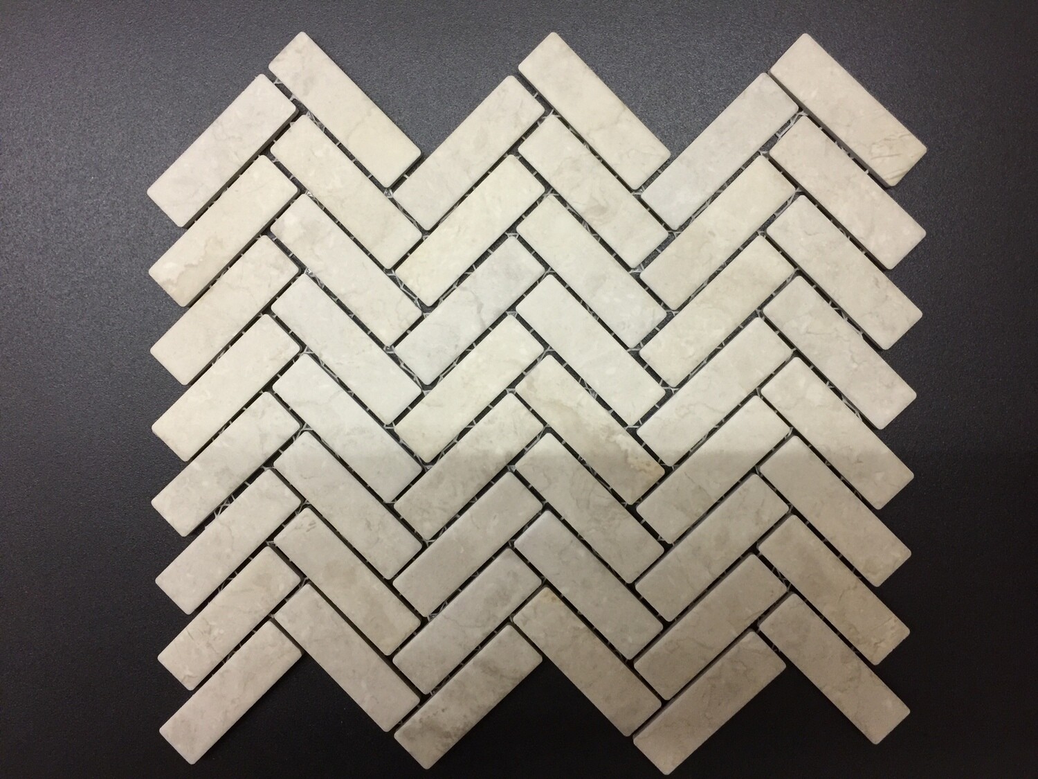 Cotto Archi Stone Crema Herringbone