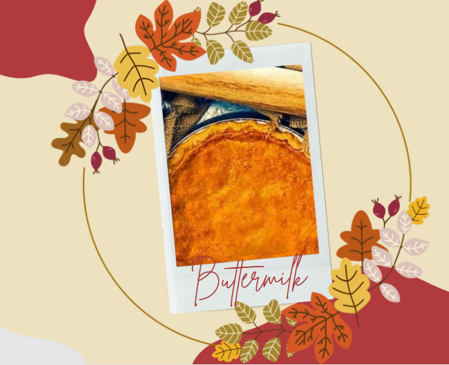 Traditional Buttermilk Pie