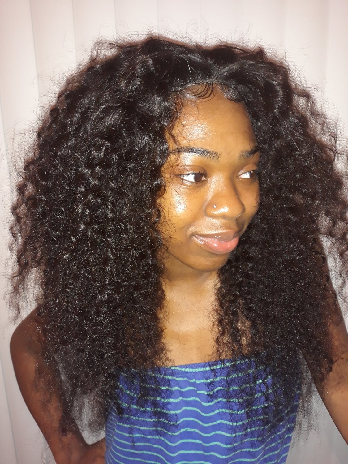 Kinky Curl Lace Front Unit