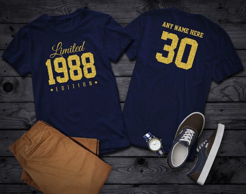 Glitter Text Tee