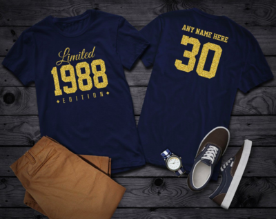 Glitter Text Tee