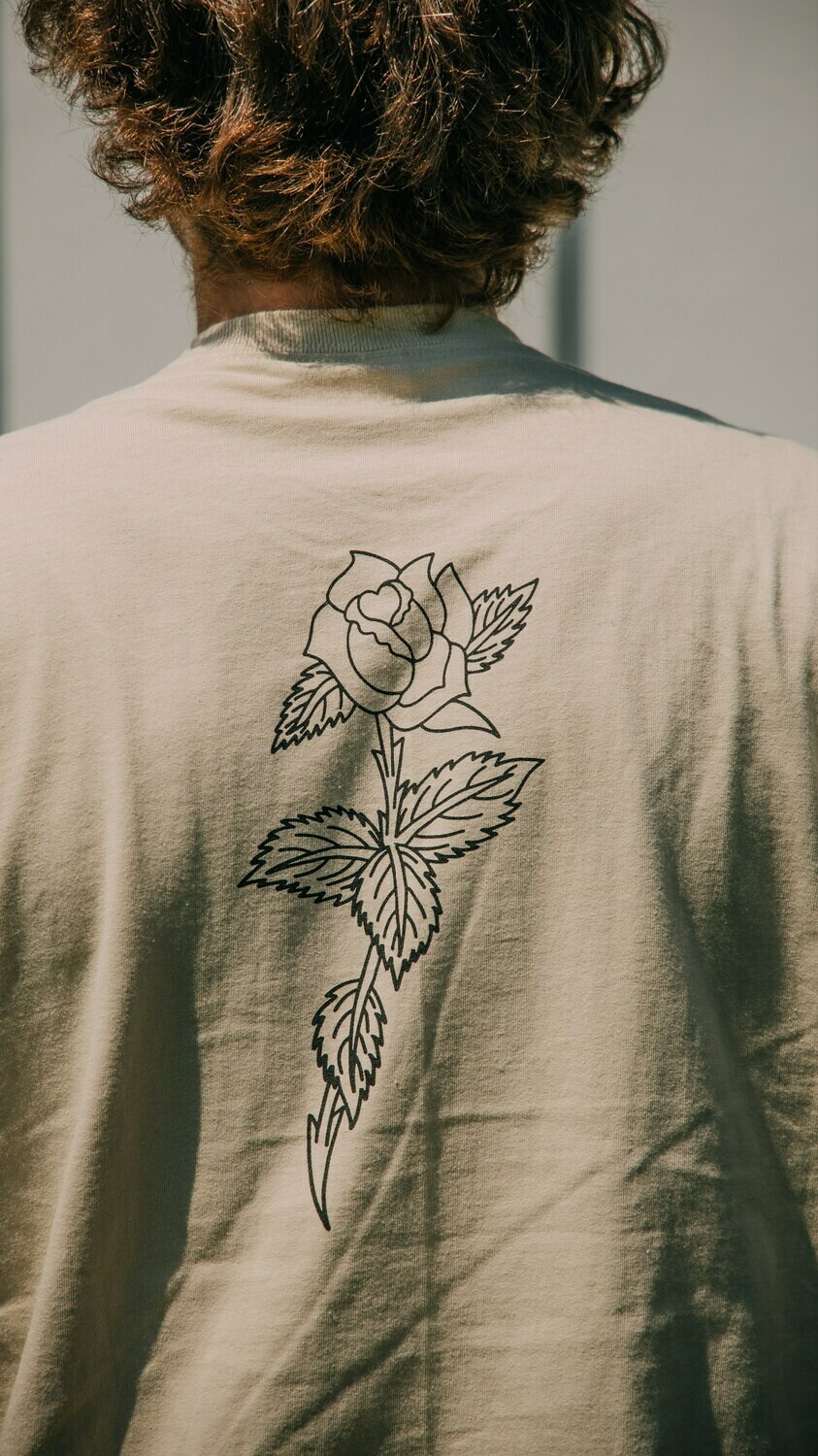 "ROSE HEART" t-shirt