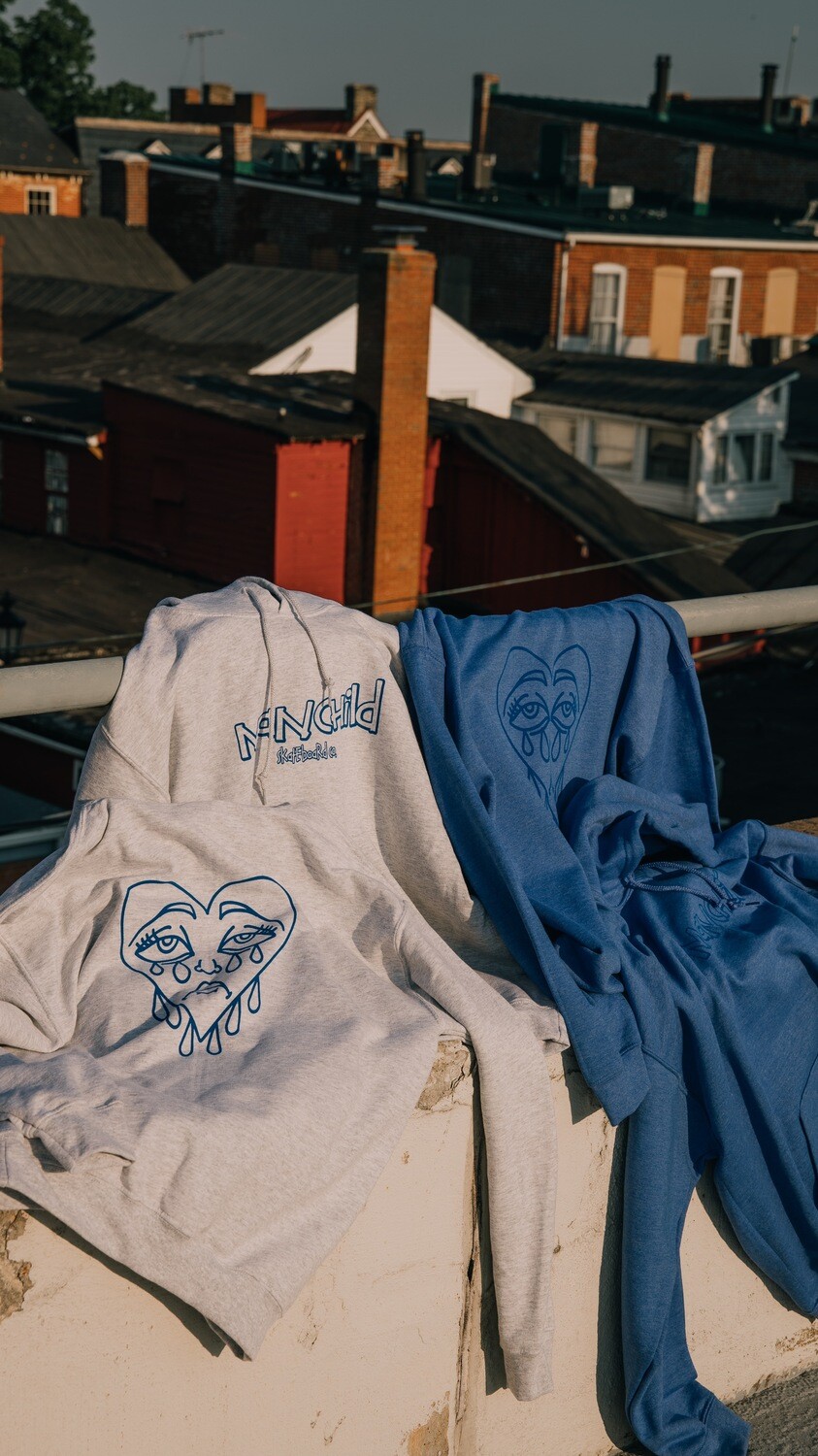 "CRYING HEART" hoodie