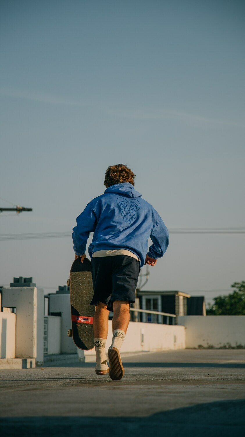 "CRYING HEART" hoodie