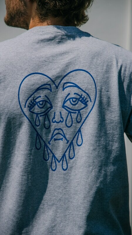 &quot;CRYING HEART&quot; t-shirt