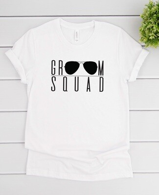 Personalized Groom Squad T-Shirt