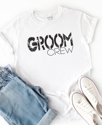 Personalized Groom Crew T-Shirt