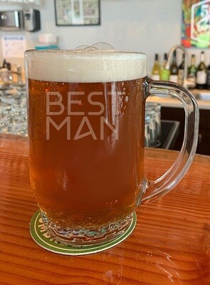 Personalized Best Man Beer Mug