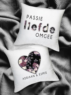Personalized Floral Scatter Cushion Set