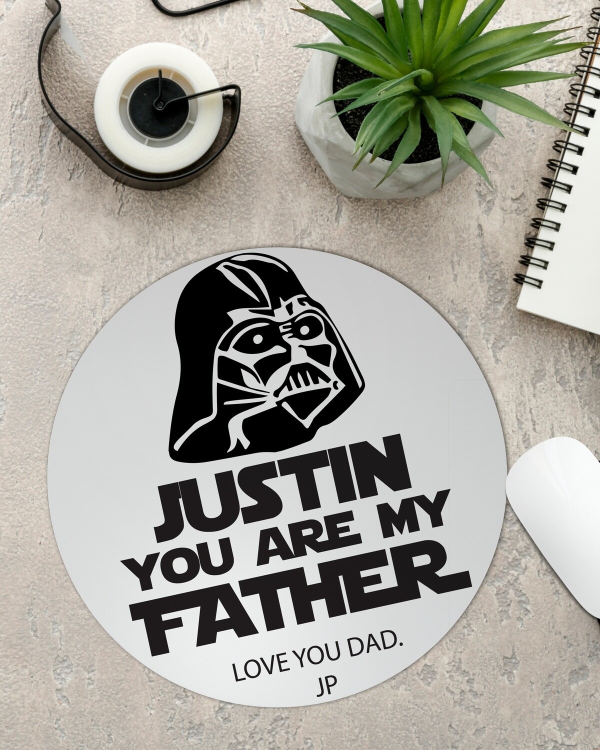 Personalized 'You're my Father' Mouse Pad