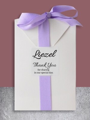 Personalised Bath Salt Wedding Gift