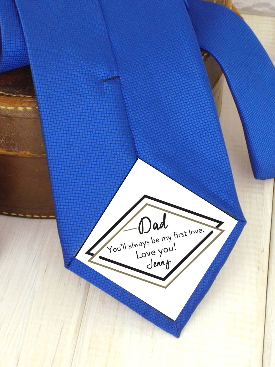Personalized Dad Tie Patch