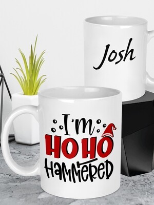 Personalised HoHo Christmas Mug